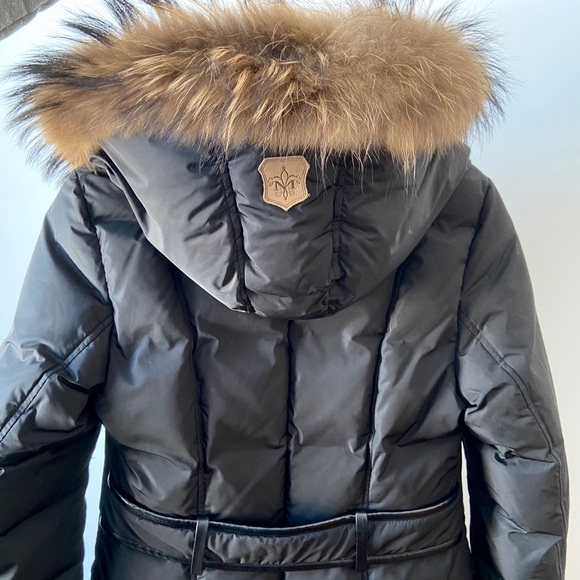 (Sold) Mackage Kay Down Coat With Fur Hood - Picture 1 of 6